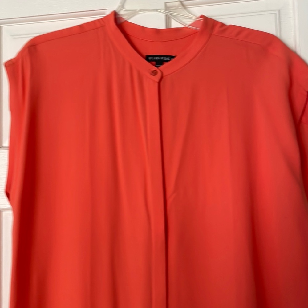 Eileen fisher Coral silk tunic